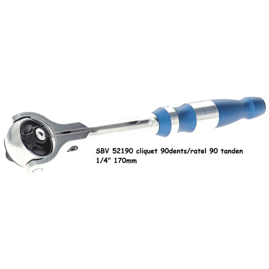 SBV tools SBV52190 1/4 " 90T 170mm