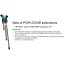 SBV tools Jeu de 3 rallonges POPLOCK® 1/4'' - 150, 300 & 450mm SBV52027