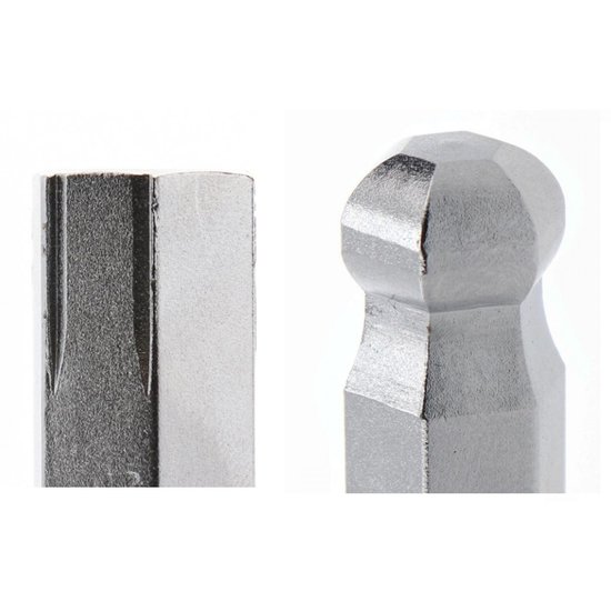 SBV tools Jeu de 9 clés males/allen 6 pans  1.5, 2, 2.5, 3, 4, 5, 6, 8, 10mm