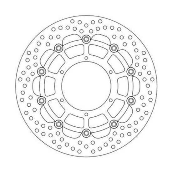 Moto Master front disc riveted  F 800 GS Adv (K75) 2013-2017