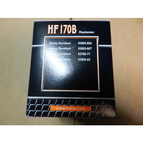 hiflo OIL FILTER HF170B BLACK