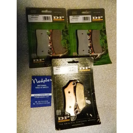 DP BRAKE  SDP 639 (2X BLISTERS) +DP628 BRAKE PAD
