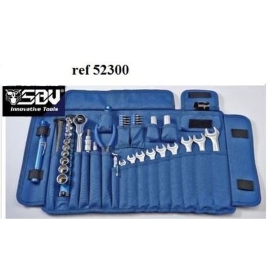 SBV tools Trousse d'Outillage 52300 All Moto 61pcs