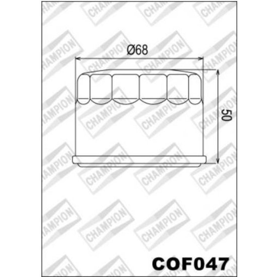 CHAMPION COF 047 OLIEFILTER