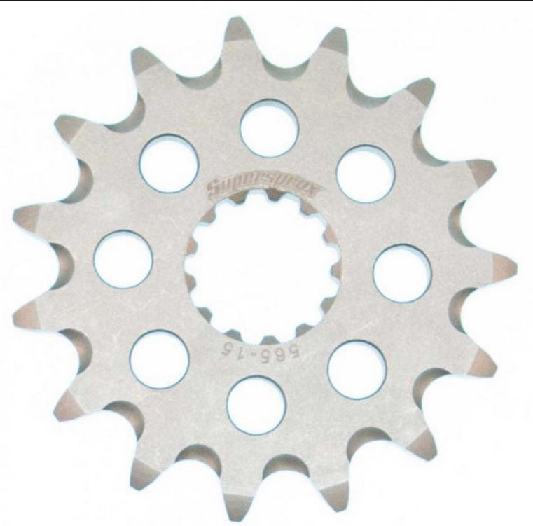 Parts Unlimited 15-Tooth Front Sprocket (520 Chain) – Fits Honda CB/CL200, CR250, MR250, MT250 & More