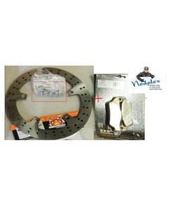 R1200/GSLC/RTLC resr brake disc+rear brake pad synther