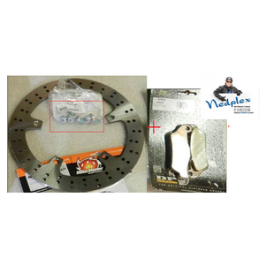 R1200/GSLC/RTLC resr brake disc+rear brake pad synther