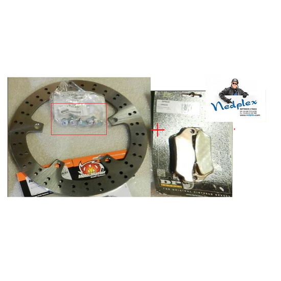 R1200/1250 GSLC/RTLC resr brake disc+rear brake pad synther