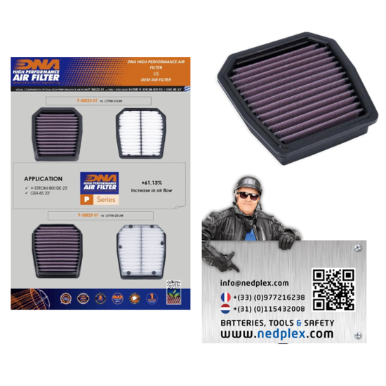 DNA FILTER DNA Vstrom 800 DE / GSX-8S Suzuki