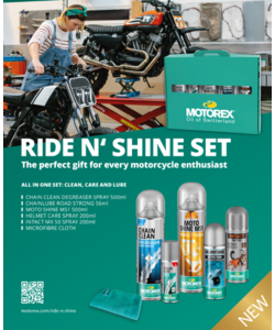 Motorex RIDE N'SHINE SET