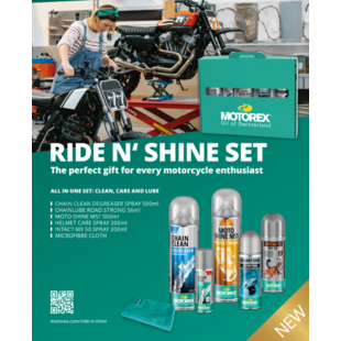 Motorex RIDE N'SHINE SET