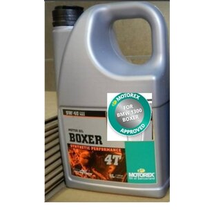 Motorex BOXER 5W40 Boxer 4litres (R1300,12500-1250 LC )