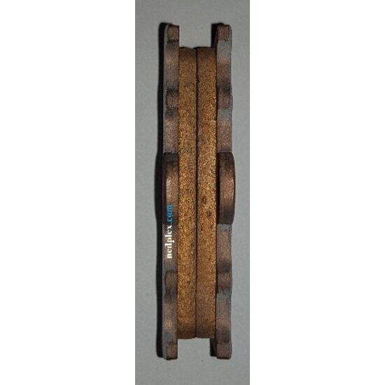 DP R1250-1200RTLC  remschrijven VOOR  made in EU  +bev mat (10) + achterremschrijf made in EU ->2013  remblokje touring synth bronze +bouten schrijf V+A+bouten