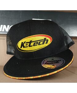 K-Tech Trucker Cap Zwart & Geel