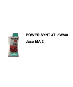 POWER SYNT SAE 5W/40  4litres