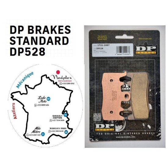 DP DP 528 plaquettes de frein