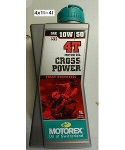 10W60 cross power 4T Motorex 4l -