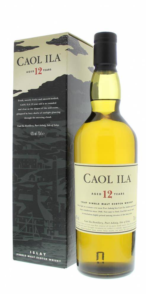 Caol Ila 12 Years Single Malt Whisky 70cl