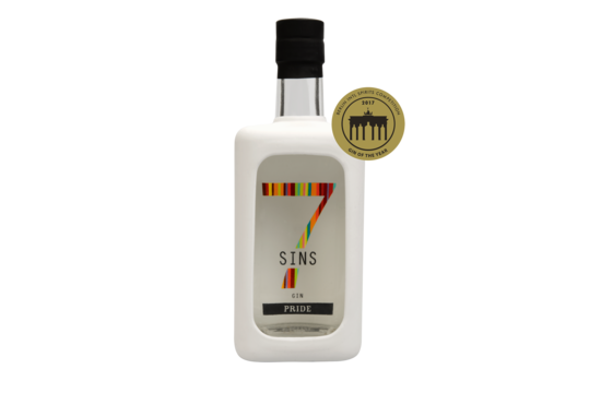 7 sins gin 47° - 0.5L