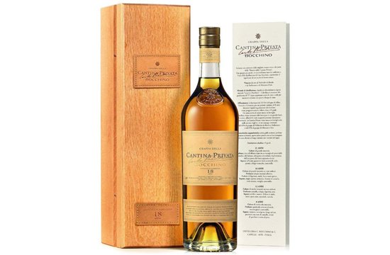 Grappa Bocchino Cantina Privata 18 anni 0.70L