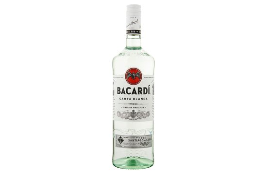 Bacardi Carta Blanca 37,5° - 1,0L