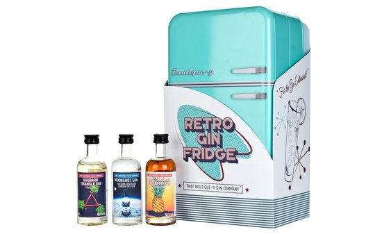 Retro Gin Fridge 8x5cl