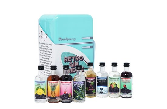 Retro Gin Fridge 8x5cl