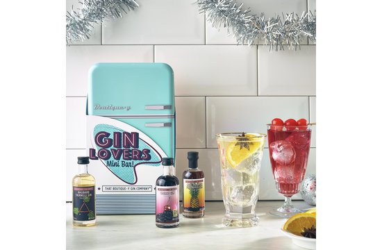 Retro Gin Fridge 8x5cl