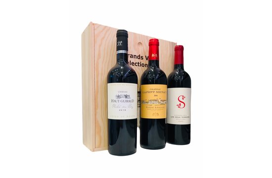 Geschenkdoos franse wijnen