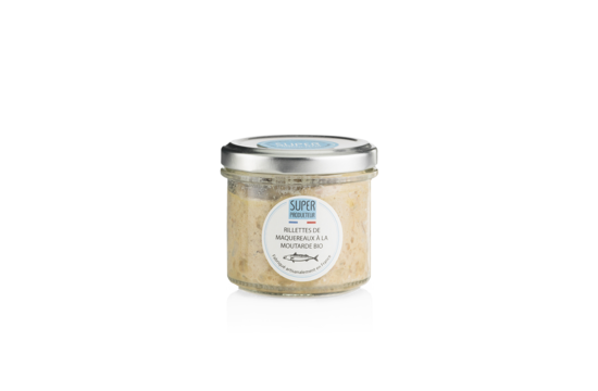 Rillettes de Maqueraux à la Moutarde BIO - 90g