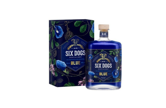 Six Dogs Blue Gin 0.7L