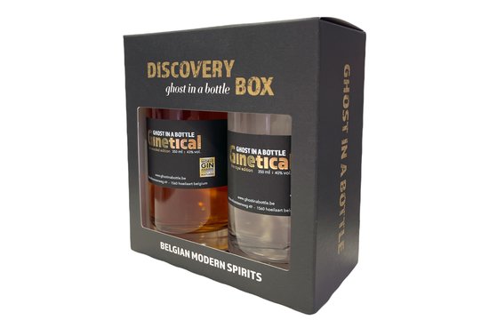 Discovery box gin ghost in a bottle 2 x 35cl