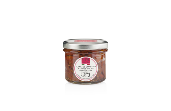 Tomates Confites à l'Huile d'Olive Vierge Extra - 100g