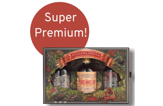 Don Papa Super Premium Tripack 3x20cl