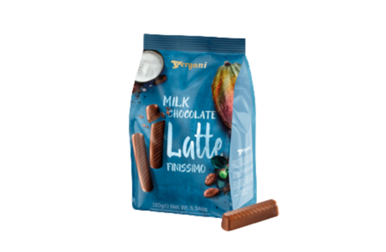 Vergani Mini Sticks di Cioccolato Latte Finissimo 0.18kg