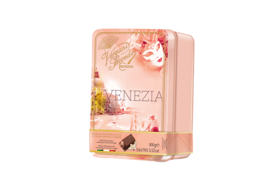 Vergani Retro Pralicreme Torrone Venezia - in latta 0.10kg