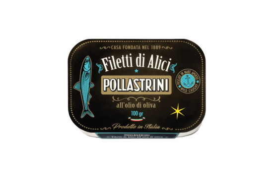 FILETTI DI ALICI ALL'OLIO D'OLIVA 0,10kg