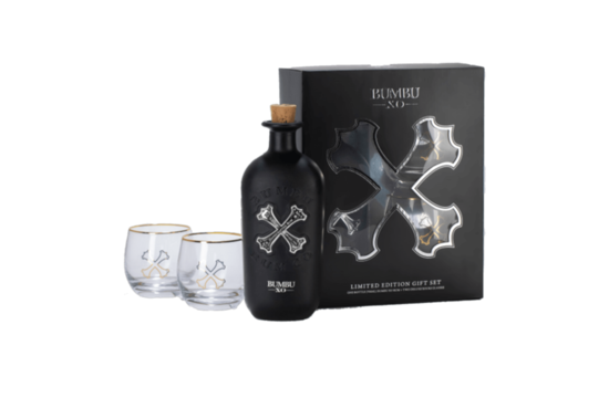 Bumbu XO Rum Gift Set 40° - 0.7L