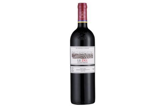 2017 Le Dix de Los Vascos Domaines Barons de Rothschild ( Lafite ) 0.75L