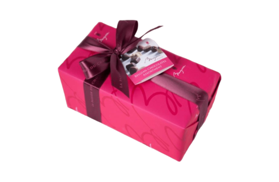 ballotin pralines - fuchsia 450g BRUYERRE
