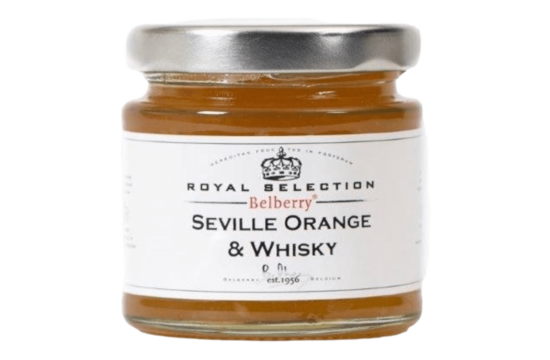 sinaasappel en whisky marmelade 130g BELBERRY