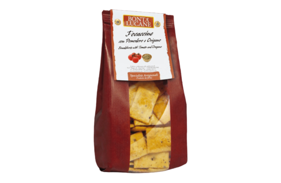 foccaccine pomodorro & origano 200g BONTA LUCANE