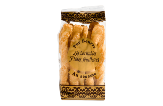feuilletees met sesamzaad 125g FLUFA