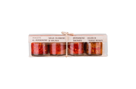 spicy spread bruschetta 4x40ml CALABRIA