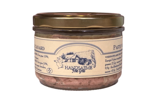 pate de canard bokaal 200g HANDSAEME