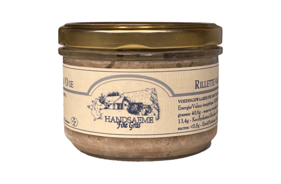 rillette d'oie bokaal 200g HANDSAEME