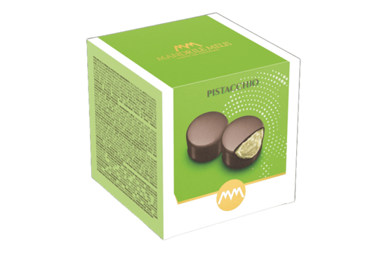 Mandrile Melis Pralina al Pistacchio - Cubotti 300 gram