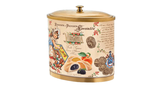 Virginia Shortbread Gevuld met Citroen, Abrikoos en Bramen 200 gram
