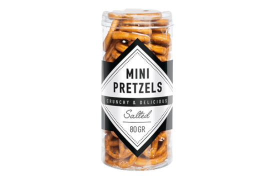 Mini Pretzels Tubo 80G Food Atelier