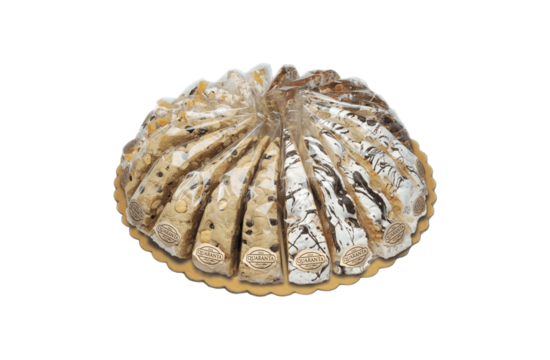 Mixed Nougat Taart Chocolade 165Gr